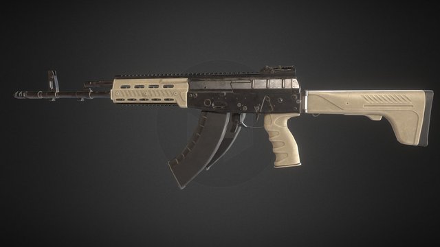 AK-12 (PBR) revision 1 3D Model