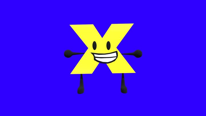(X With Limbs) (mixbfdi) 3D Model