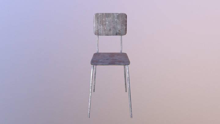 Rust Chair 3D Model