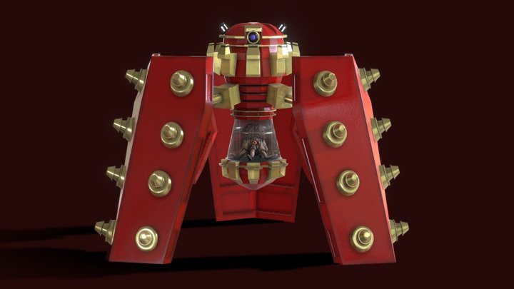 Dalek Emperor 3D Model
