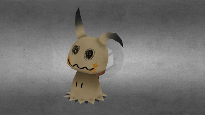 Mimikyu 3D Model