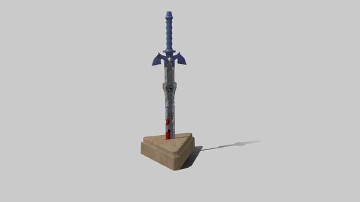 Master Sword - Breath of the Wild 3D Model