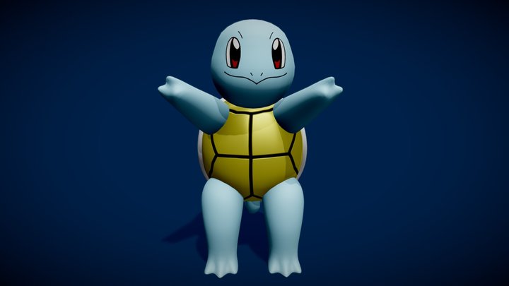 squirtle 3D Model