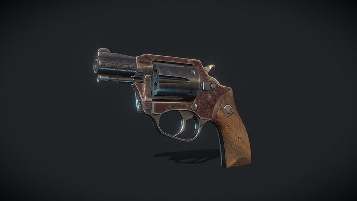 Revolver 3D Model