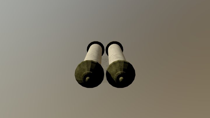 Old Scroll 3D Model