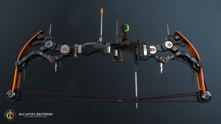 Predator 004 - Compound Bow 3D Model