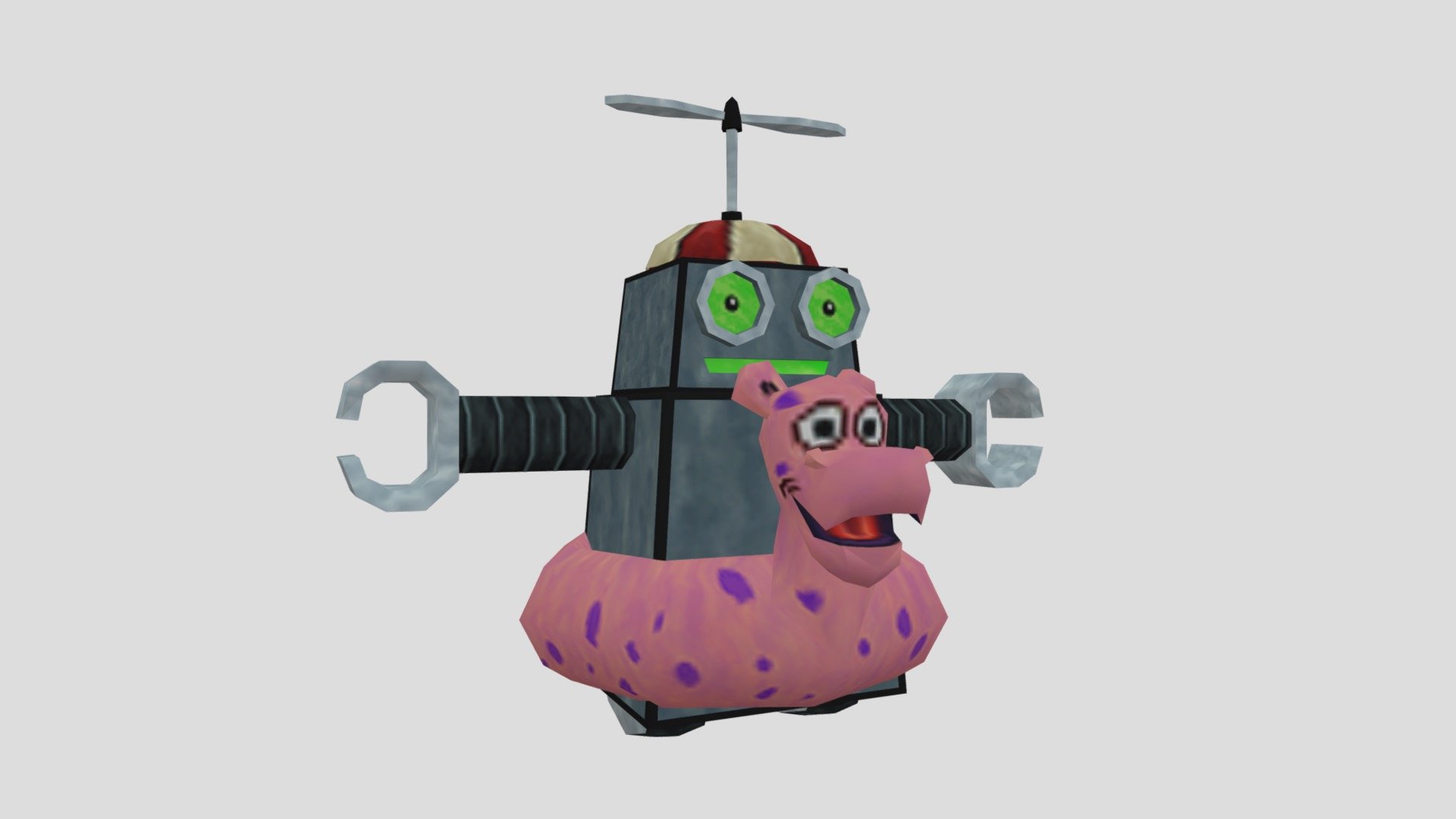 Tubelet (BFBB) GameCube - Download Free 3D model by SMF Features ...