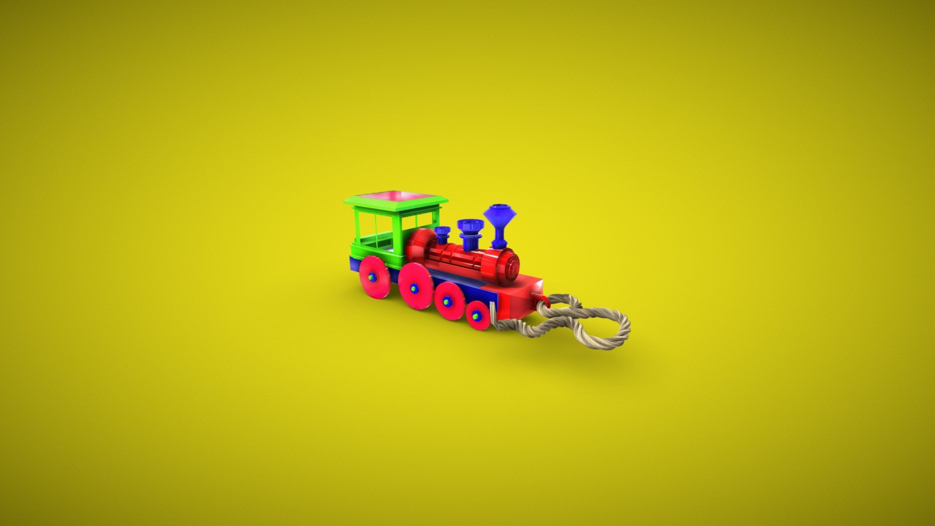 Toy Plastic Train