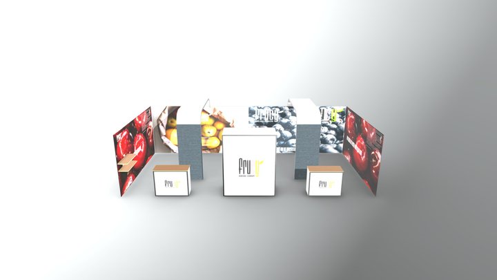 ExpoStand 3D Model