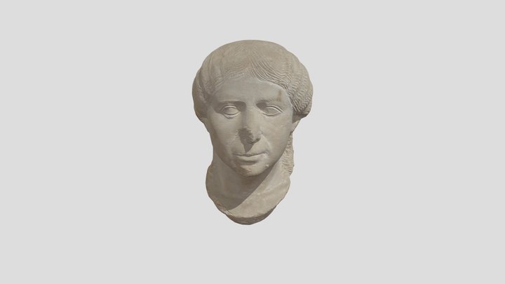 Roman Statue 3D Model