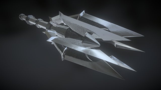 Sauron's Mace 3D Model