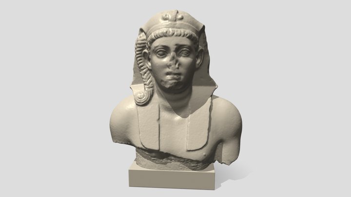 Bust of a youthful king 3D Model