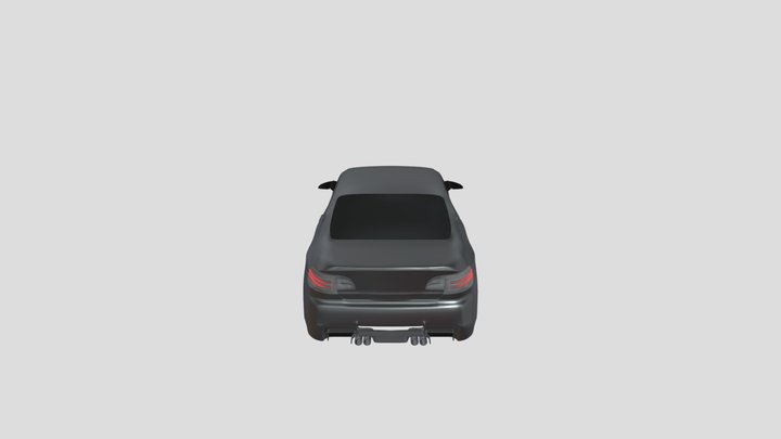 bmw m3 e92 obj 3D Model