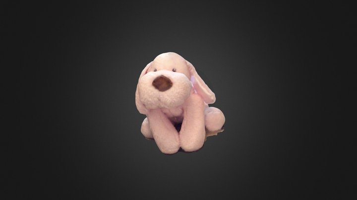 Pink dog scan  3D Model