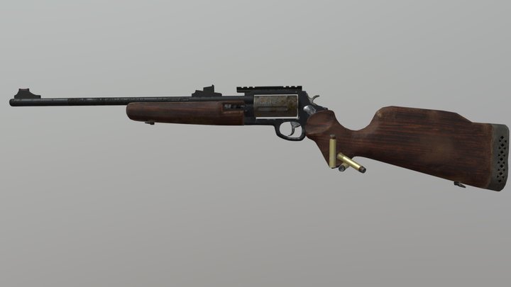 Circuit Judge Rifle 3D Model