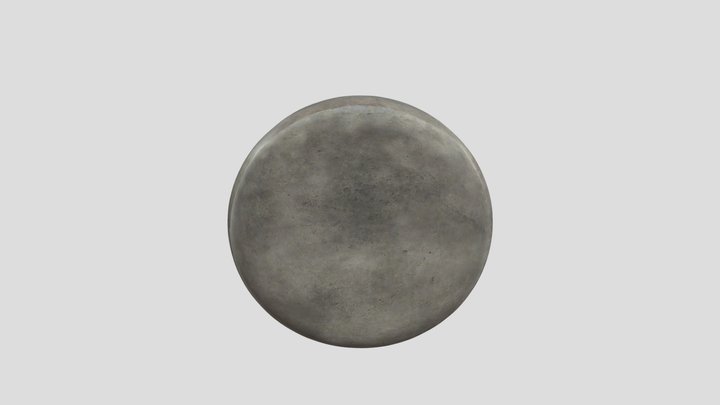 Metal Component 3D Model