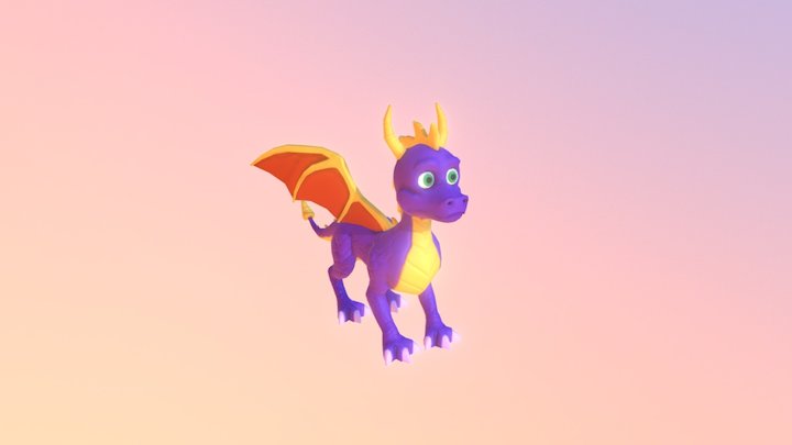 Spyro - Idle 3D Model