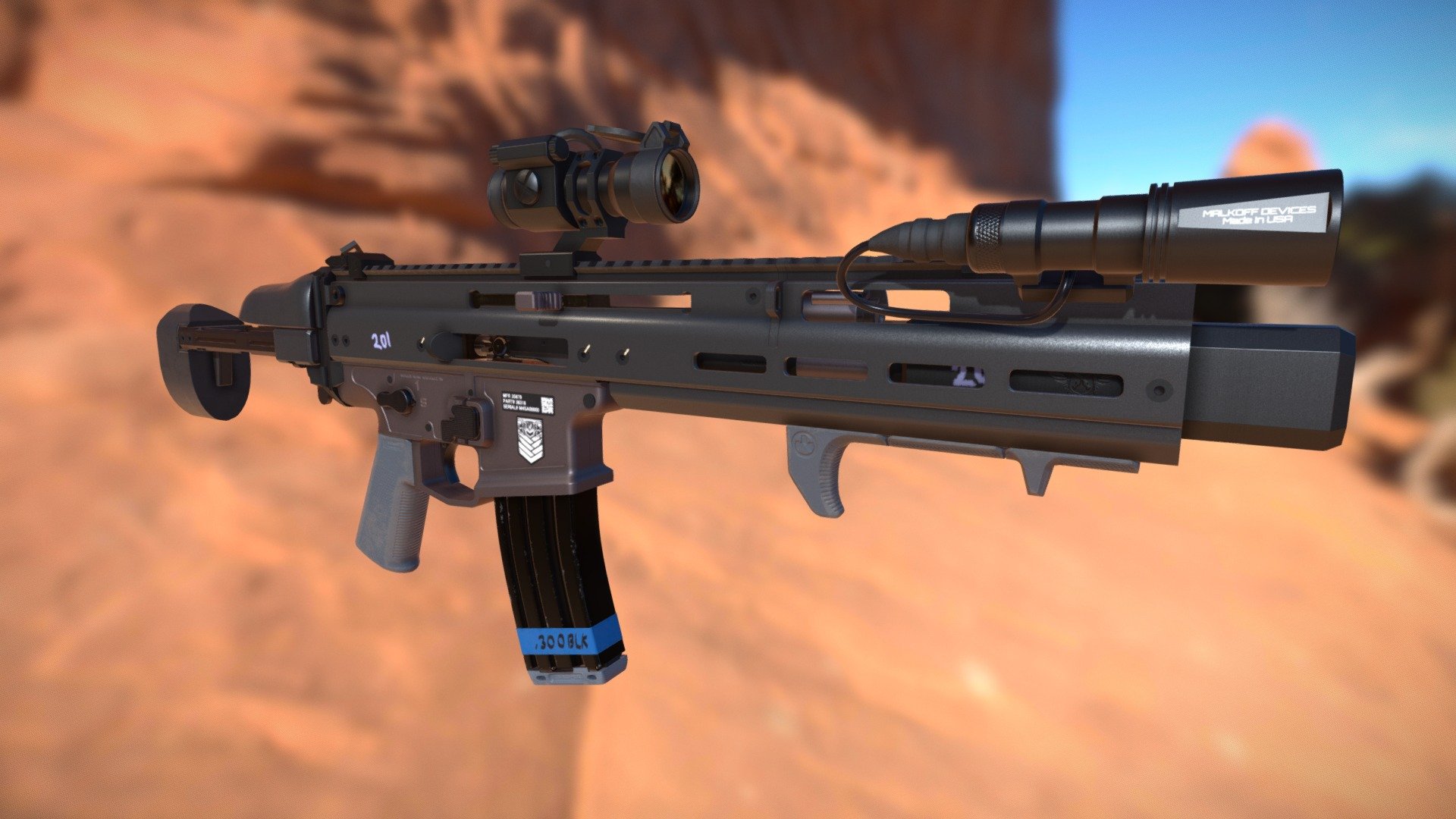 FN SCAR-SC .300 AAC