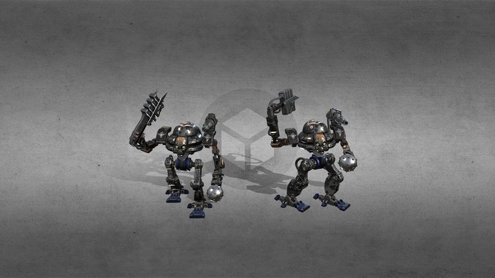 UNL Cyborg 3D Model
