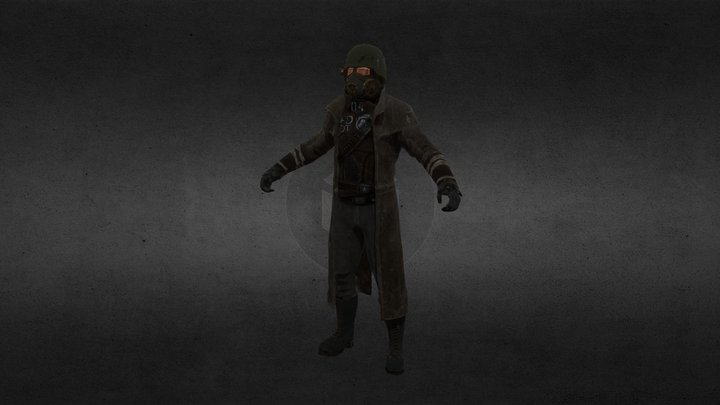 NCR Veteran Ranger [Fallout 4] 3D Model