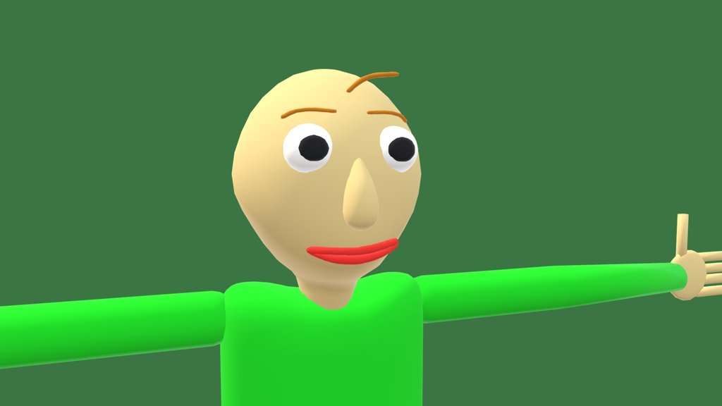Baldi Basics - A 3D model collection by funrecreations - Sketchfab