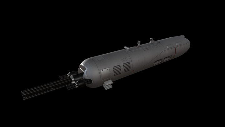 Gun Pod GUV-8700 3D Model