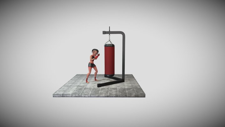 MARLEY THE BOXER 3D Model