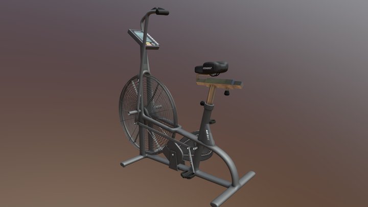 AirDyne Assault Bike 3D Model
