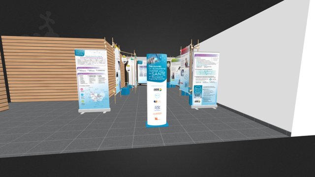Exposition Santé 3D Model