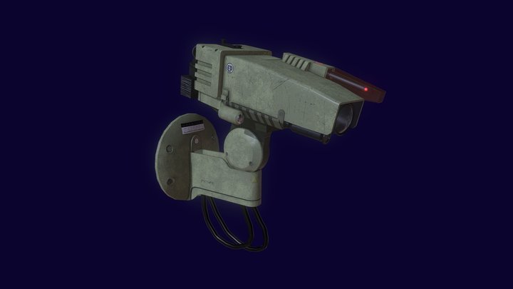 SecurityCamera 3D Model