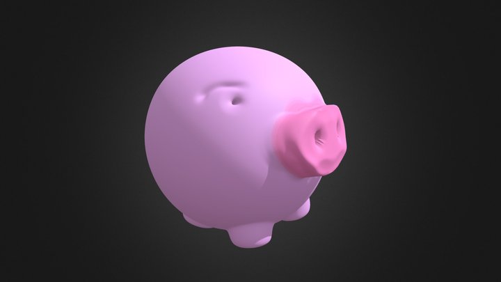 Pig 3D Model