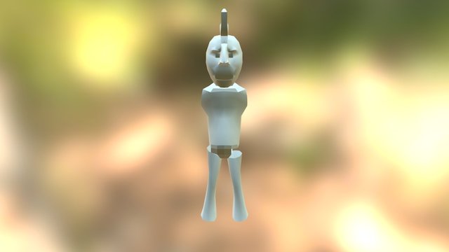 Personaje Joan Vargas 3D Model