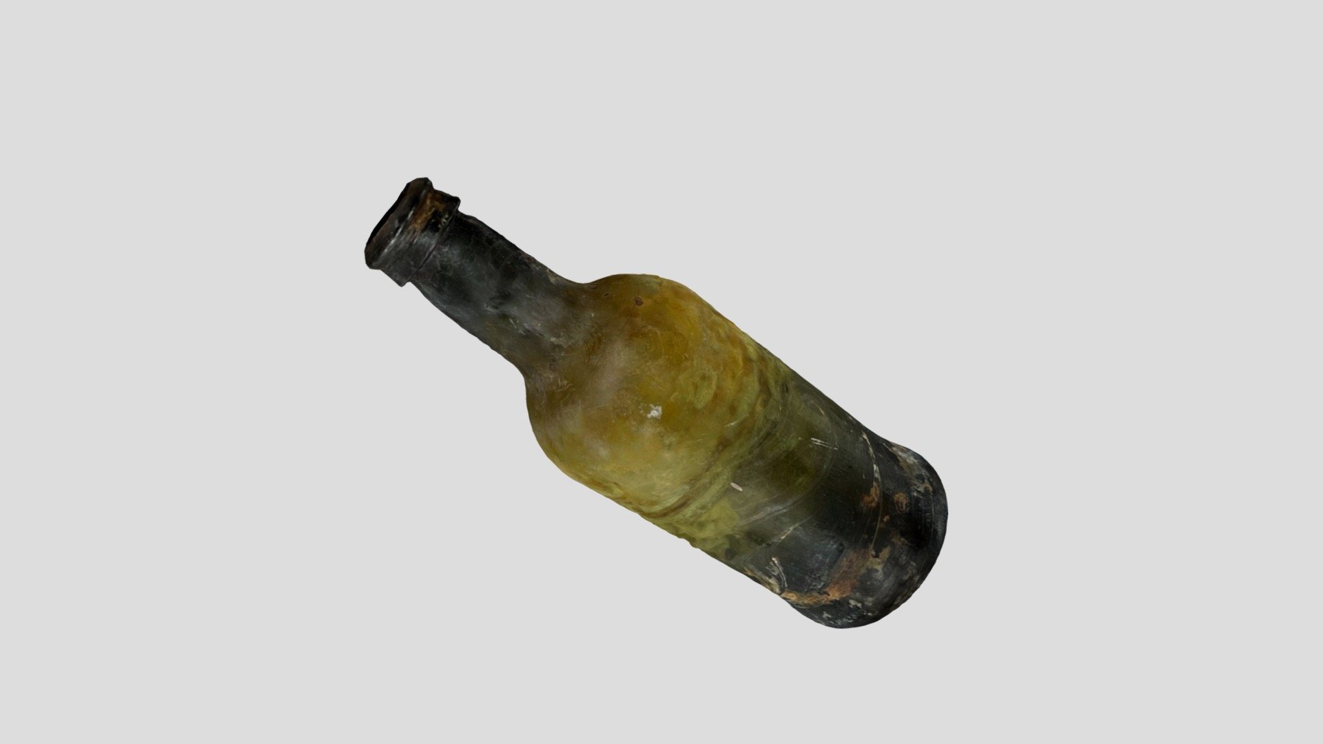 Glass Bottle Of Neatsfoot Oil: EOA:2022.112.7