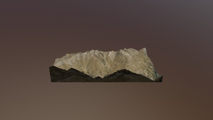 Veleta Mulhacen 3D Model