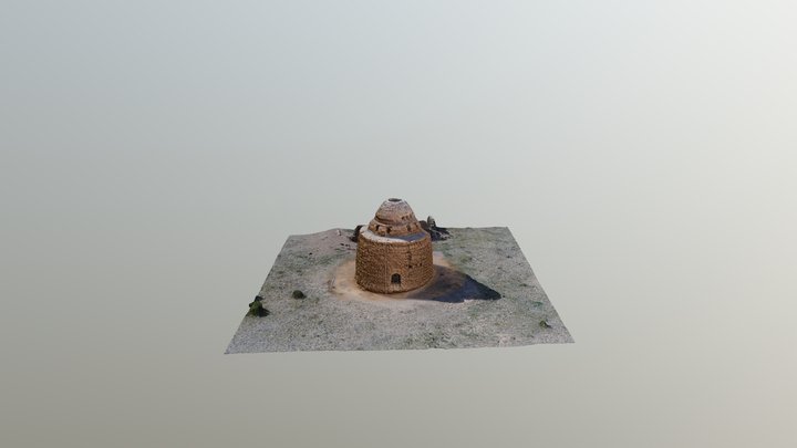 Kаlpe Kaji Mausoleum // Мавзолей Калпе Кажы 3D Model