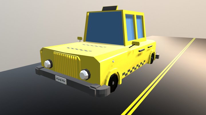 Car Low Poly6 3D Model