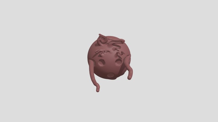 evil ball 3D Model