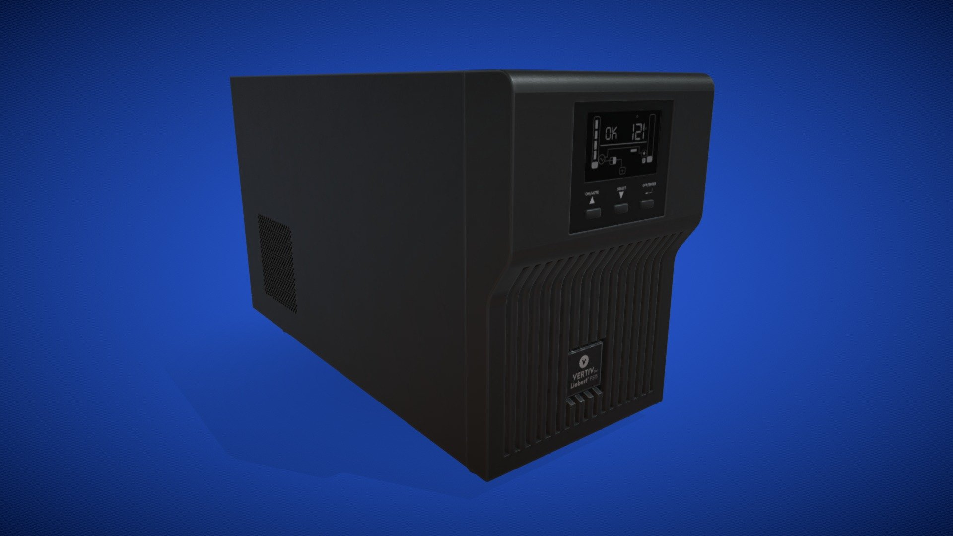 Uninterruptible Power Supply - UPS Vertiv - 3D model by We3Do ...