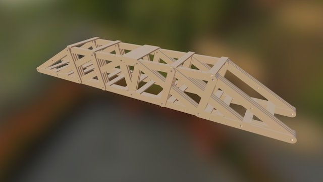Freedom Bridge 3D Model