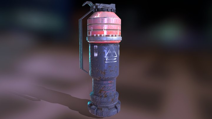 Athom grenade 3D Model