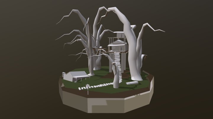 DAE Grandma's House Blockout 3D Model