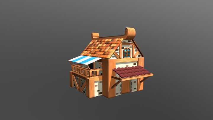 Hjadynivite House 3D Model