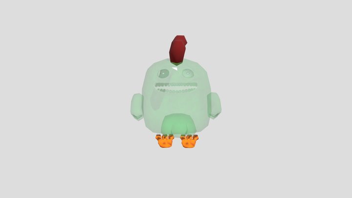 Chicken Gun- Jumbo josh 3D Model