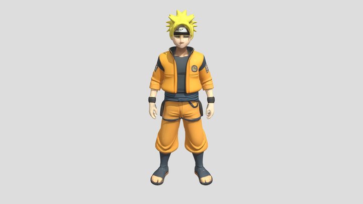 Naruto Uzumaki – 3D Model | Anime Ninja