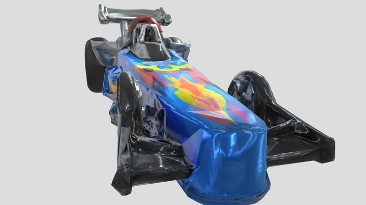 Blue Thunder Dragster