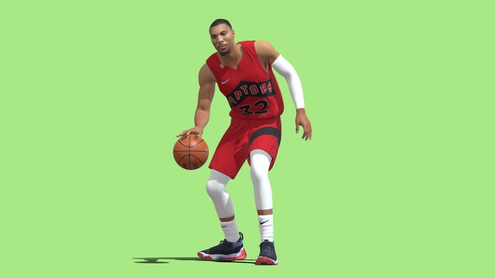 T-Pose Rigged Scottie Barnes Toronto Raptors NBA 3D Model by tranduyhieu