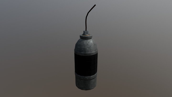 Fragpipebomb 3D Model