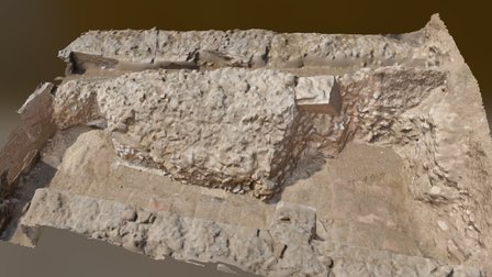 Trench F Collapsed Barrel Vault 3D Model