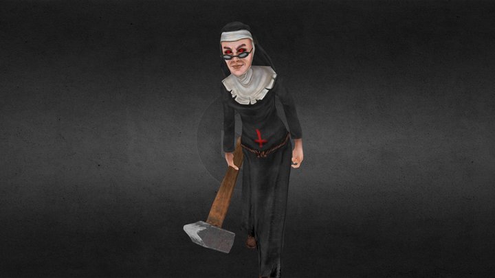 Evil Nun Maze | Sister Madeline 3D Model