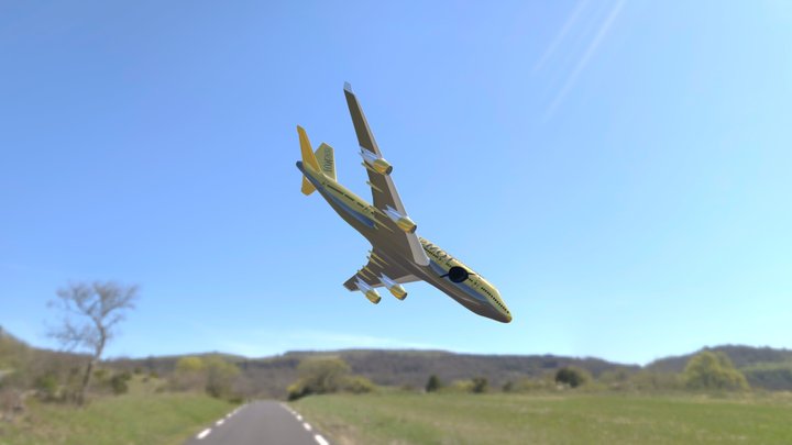 TSA1223 engine blowout 3D Model